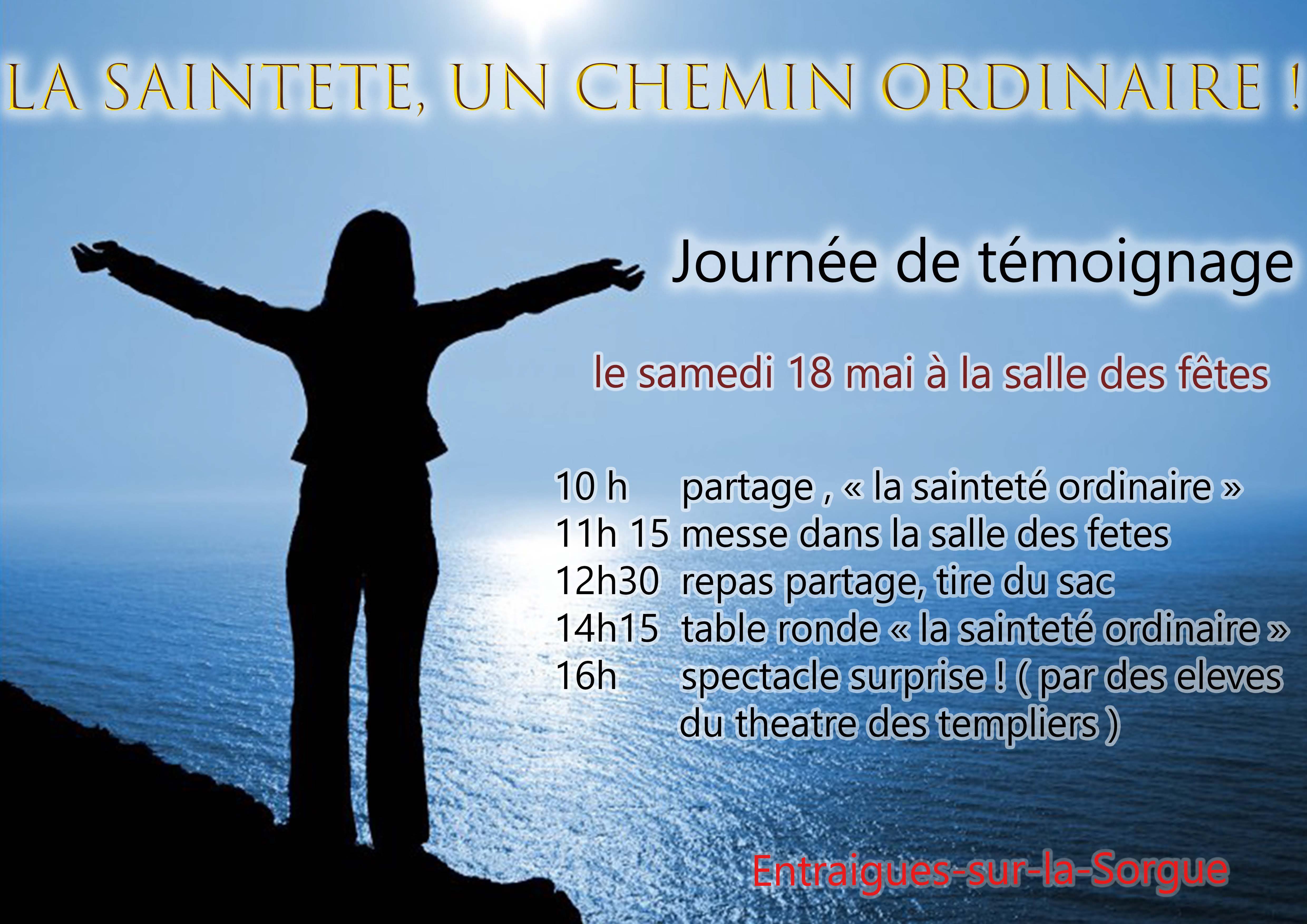 Affiche Sainteté