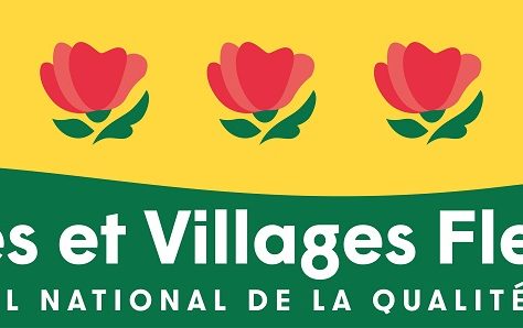 panneau ville fleuri