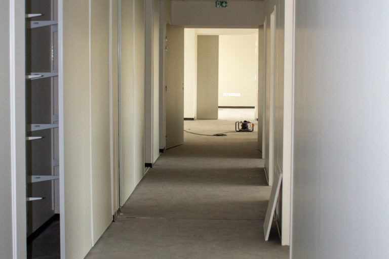 travaux intérieur des services techniques