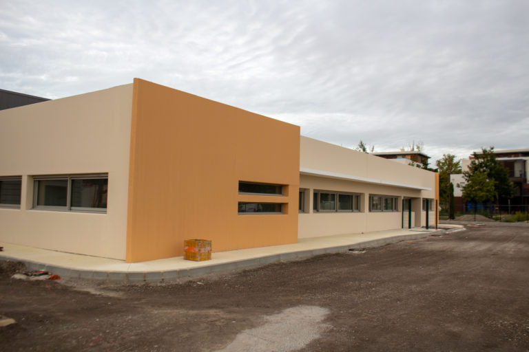 Travaux extérieur des services techniques